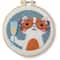 6" Cat with Bubbly Punch Needle Kit with Hoop by Loops & Threads®